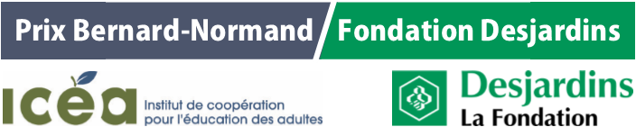 Visuel des prix Bernard-Normand / Fondation Desjardins