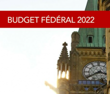 Budget fédéral 2022