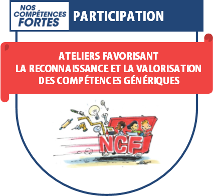 Badge numérique de participation à des ateliers NCF