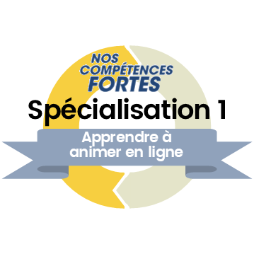 Badge numérique NCF de spécialisation en animation, 1