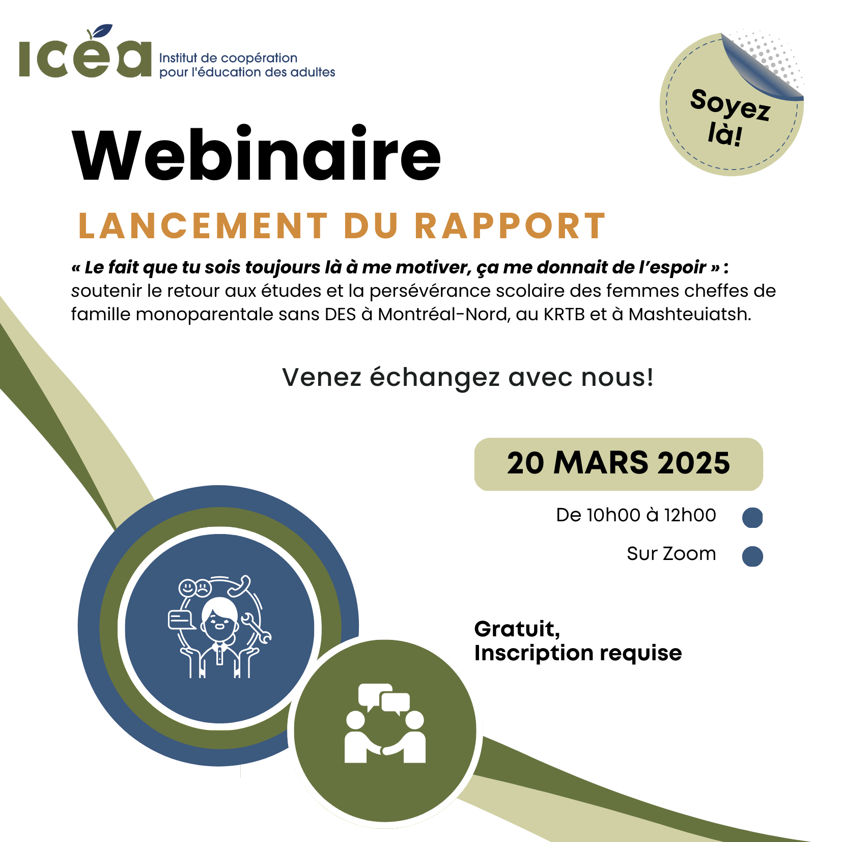 Affiche du webinaire