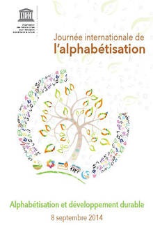 Affiche de l'UNESCO pour la Journée internationale de l'alphabétisation 2014