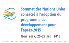 Sommet des Nations Unies consacré à l'adoption du programme de développement pour l'après-2015