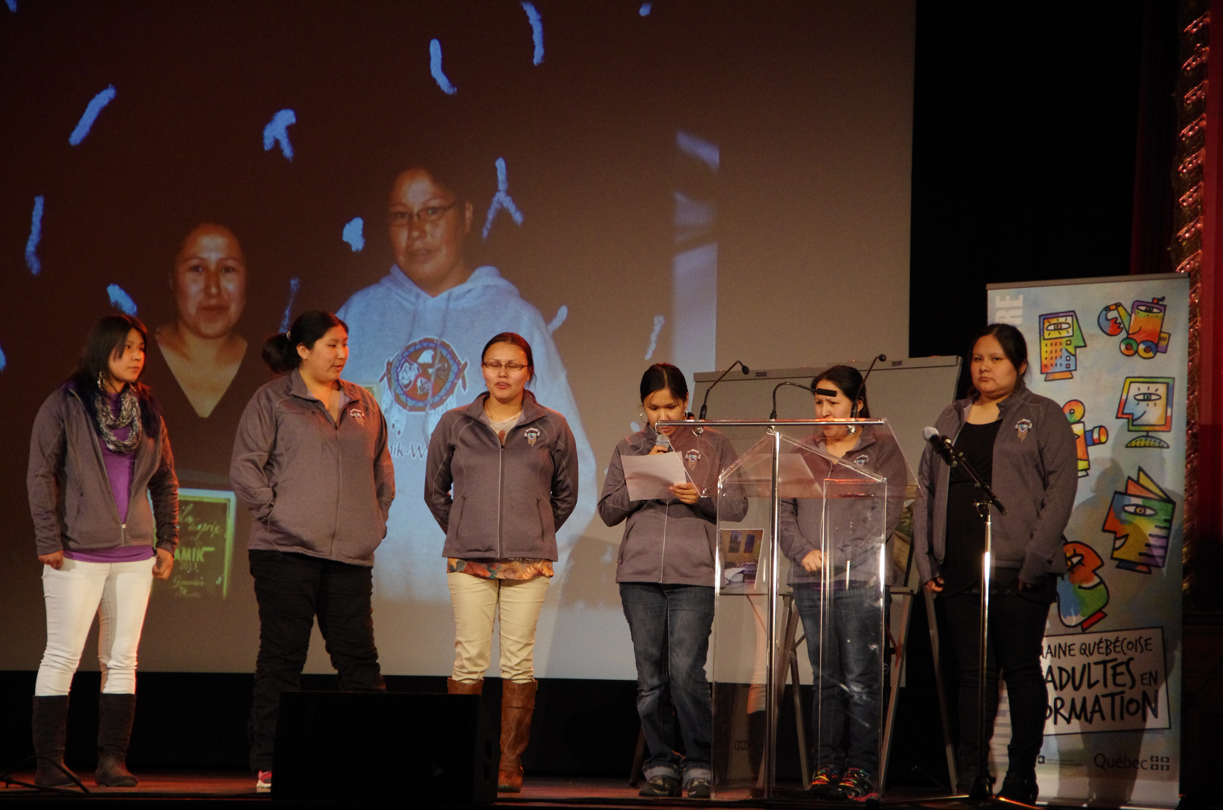 La Grande Lecture à Montréal - femmes autochtones