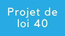 Projet de loi no 40