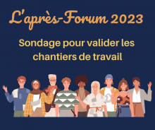 Sondage pour valider les chantiers du forum