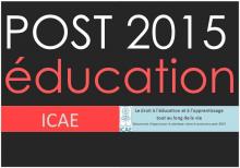 Post 2015 - Éducation