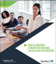 Page couverture du document de consultation